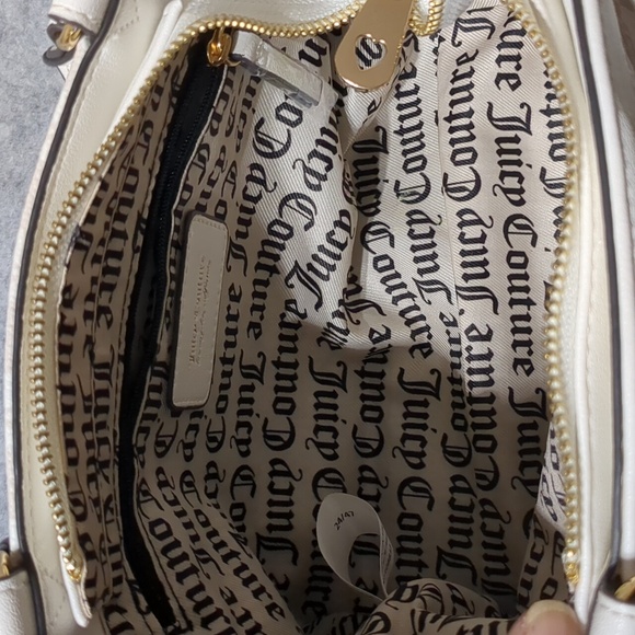 Juicy Couture Miss Juicy Satchel White Shoulder Bag - Picture 6 of 11